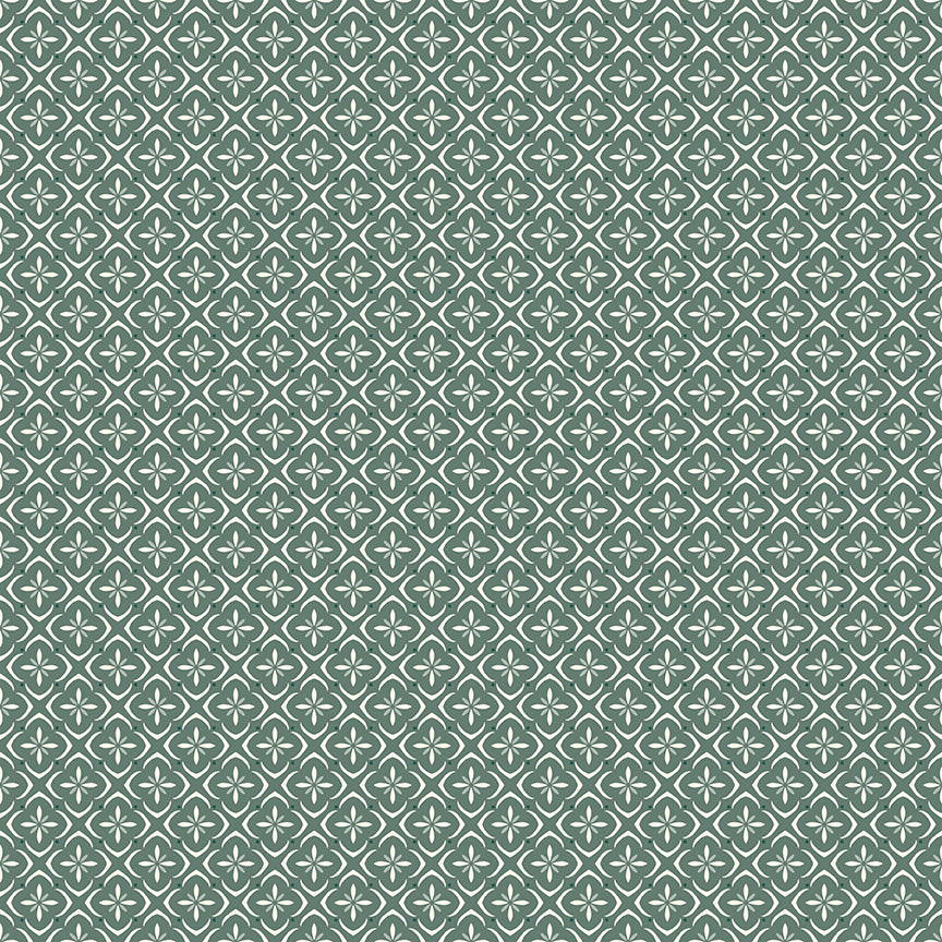 Renew by Gervais Aqua Tile Yardage by Sandy Gervais for Riley Blake Designs