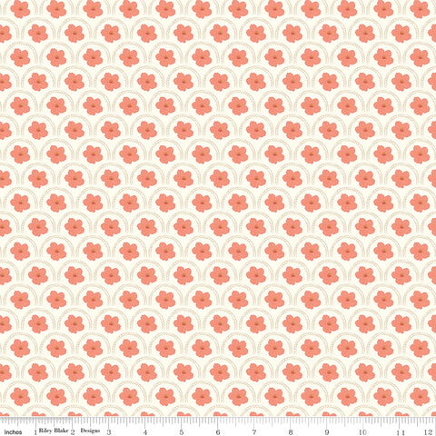 Southern Charm Cloud Peach Blossoms Yardage by RBD Designers for Riley Blake Designs