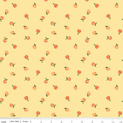 Southern Charm Yellow Peaches Yardage by RBD Designers for Riley Blake Designs