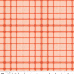 Southern Charm Peaches 'N Cream Gingham Yardage by RBD Designers for Riley Blake Designs