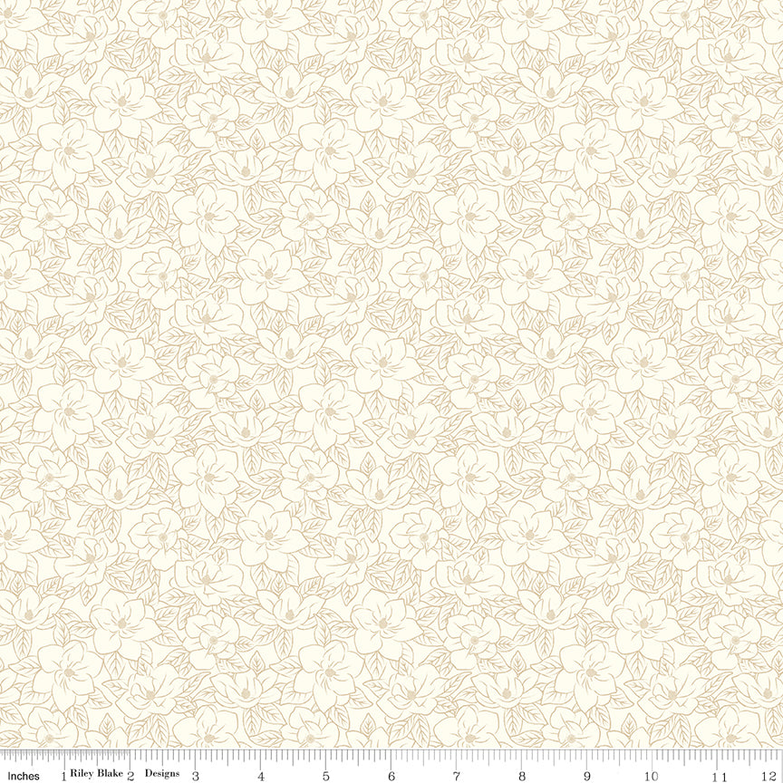 Southern Charm Cloud Magnolia Tonal Yardage by RBD Designers for Riley Blake Designs