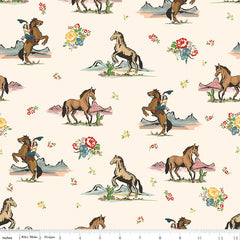 Cowgirl Cream Main Yardage by Echo Park Paper Co. for Riley Blake Designs