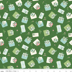 Correspondence Treetop Letters Yardage by Beverly McCullough for Riley Blake Designs