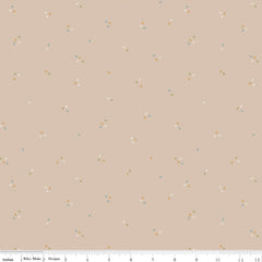 Correspondence Wheat Stitching Yardage by Beverly McCullough for Riley Blake Designs