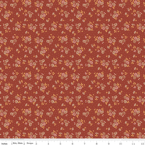 Baked With Love Terracotta Blessings Yardage by Lori Holt for Riley Blake Designs