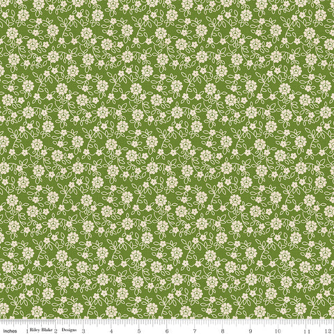 Baked With Love Olive Family Yardage by Lori Holt for Riley Blake Designs