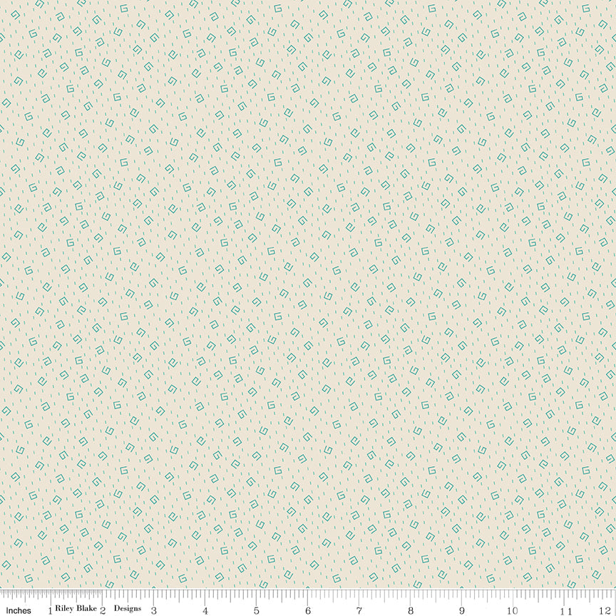 Baked With Love Rainforest Comfort Yardage by Lori Holt for Riley Blake Designs