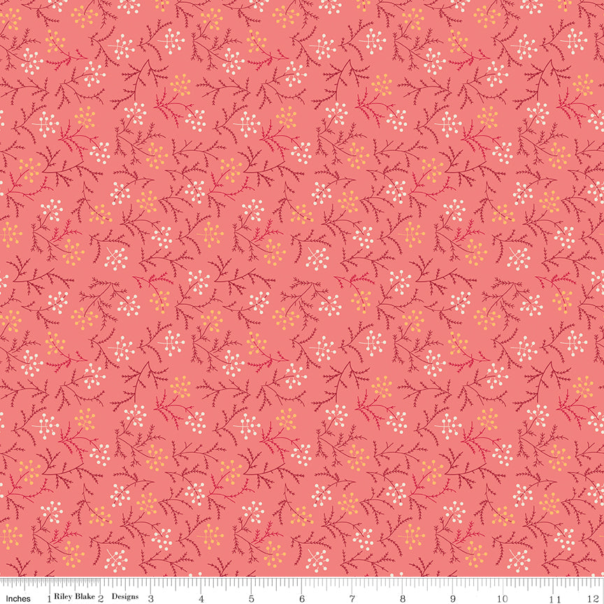 Baked With Love Lipstick Harvest Yardage by Lori Holt for Riley Blake Designs