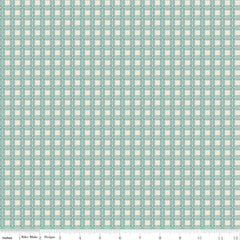 Baked With Love Wedgewood Tablecloth Yardage by Lori Holt for Riley Blake Designs
