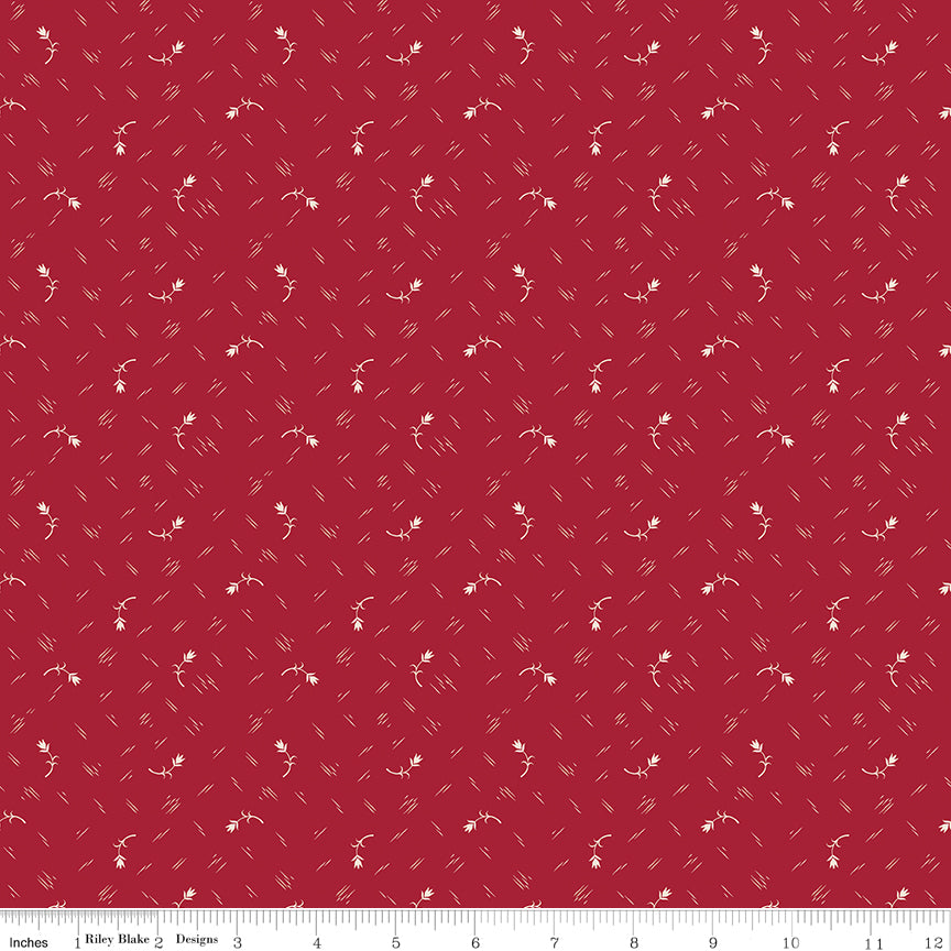 Baked With Love Cherry Tart Tradition Yardage by Lori Holt for Riley Blake Designs
