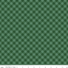 Christmas Time Forest Plaid Yardage by Dani Mogstad for Riley Blake Designs