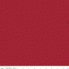 Christmas Time Red Dots Yardage by Dani Mogstad for Riley Blake Designs
