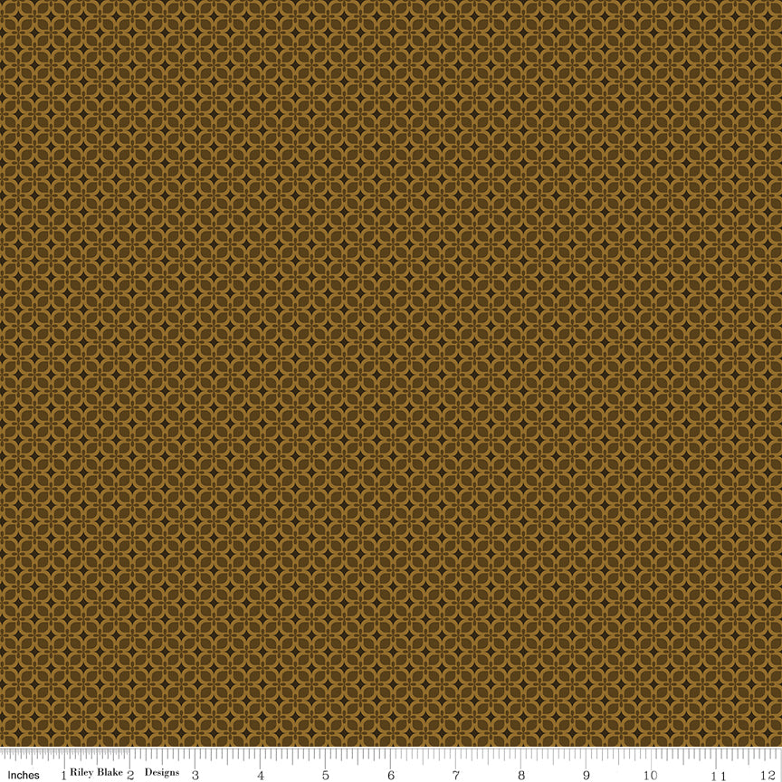 Bountiful Suede Geometric Yardage by Sandy Gervais for Riley Blake Designs
