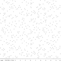 Blossom Gray on White Yardage by Christopher Thompson for Riley Blake Designs