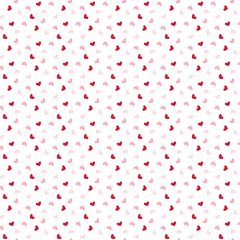 Seasonal Basics White Heart Toss Yardage by Christopher Thompson for Riley Blake Designs