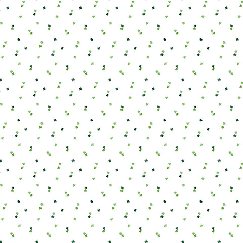 Seasonal Basics White Clovers Yardage by Christopher Thompson for Riley Blake Designs