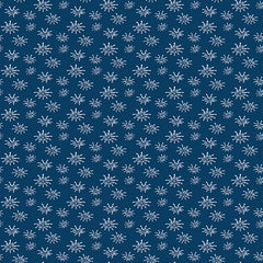 Seasonal Basics Denim Fireworks Yardage by Christopher Thompson for Riley Blake Designs