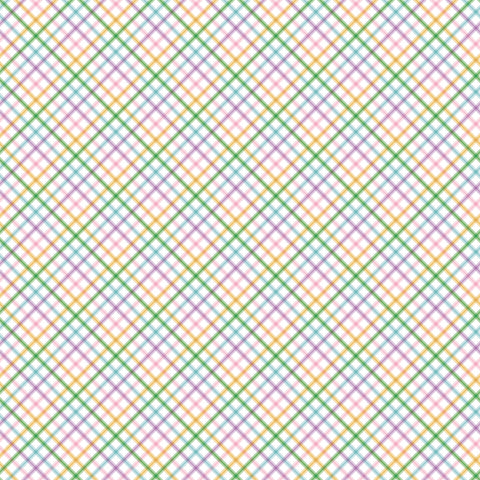 Seasonal Basics Easter Plaid Yardage by Christopher Thompson for Riley Blake Designs