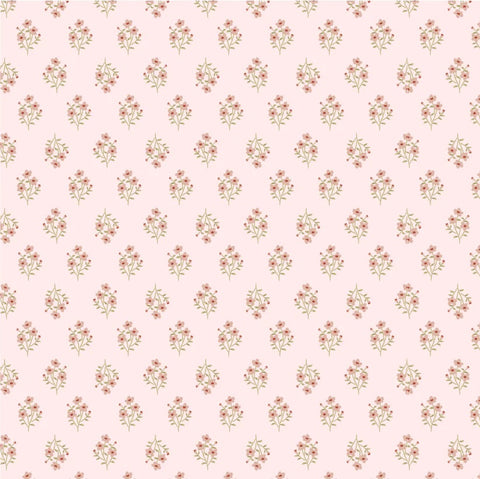 My Darling Deer Blush Meadow Yardage by Michal Marko for Poppie Cotton Fabrics
