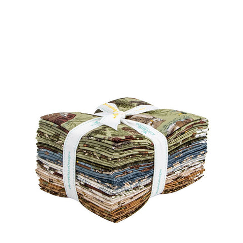PREORDER Whispering Pines Fat Quarter Bundle by RBD Designers for Riley Blake Designs