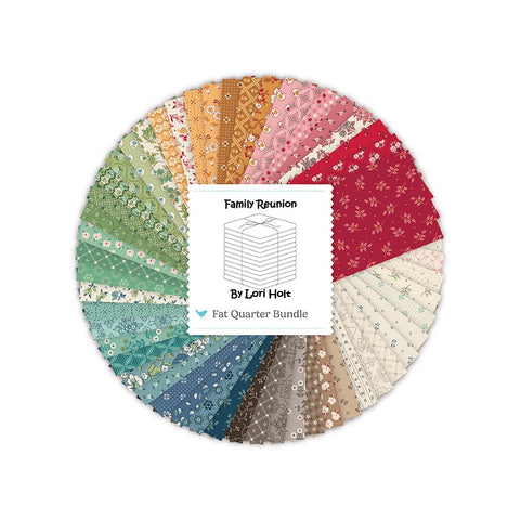 PREORDER Family Reunion Fat Quarter Bundle by Lori Holt for Riley Blake Designs