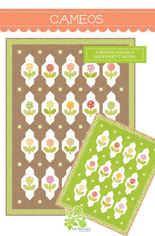 Cameos Quilt Pattern by Fig Tree & Co.