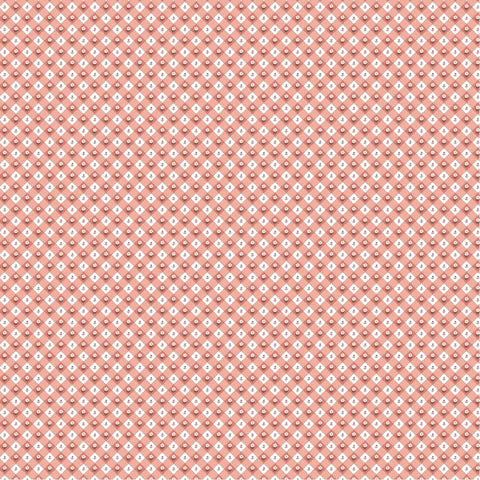 Homegrown Preserves Red Checkered Apron Yardage by Sheri McCulley for Poppie Cotton Fabrics