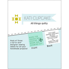 Woven Labels Made For by Kati Cupcake