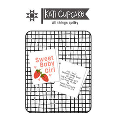 Woven Labels Sweet Baby Girls by Kati Cupcake