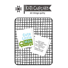 Woven Labels Cute Little Man by Kati Cupcake