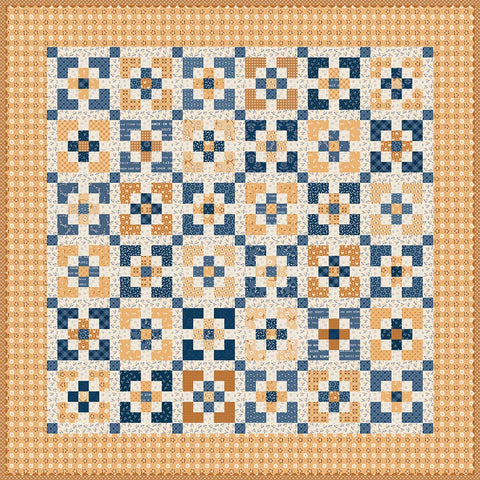 PREORDER Denim & Daisy Charmed Quilt Kit