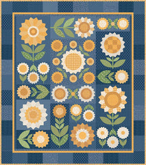 PREORDER Denim & Daisy Fresh As A Daisy Quilt Kit