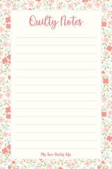Sunbonnet Notepad by Heather Briggs of My Sew Quilty Life