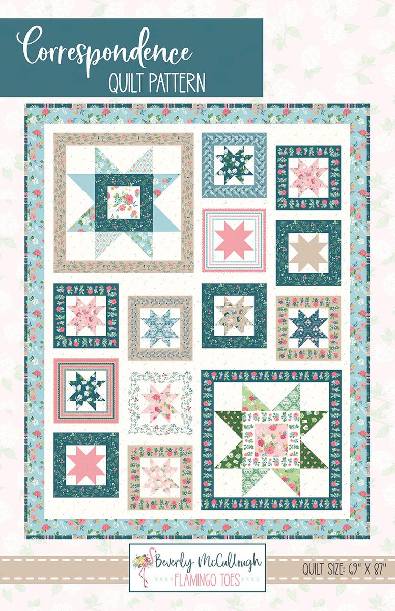 Correspondence Quilt Pattern by Beverly McCullough