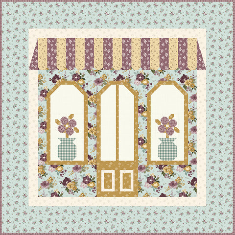 Bouquets on Main Quilt Pattern by Pieces From Heart