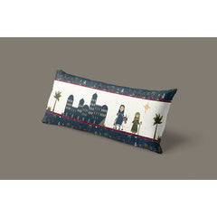 No Room at the Inn Bench Pillow or Table Runner Pattern by Jennifer Long