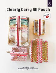 Clearly Carry All Pouch Pattern by Minki Kim