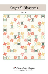 Snips and Blossoms Quilt Pattern by Lamb Farm Designs