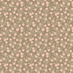 Primrose & Parsley Dark Sage Apples Yardage by Michal Marko for Poppie Cotton Fabrics