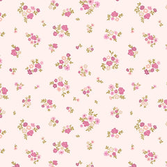 Primrose & Parsley Blush Briar Rose Yardage by Michal Marko for Poppie Cotton Fabrics