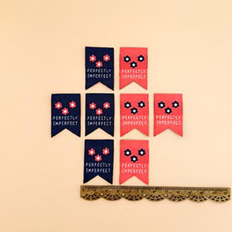 Woven Labels Perfectly Imperfect by Minki Kim