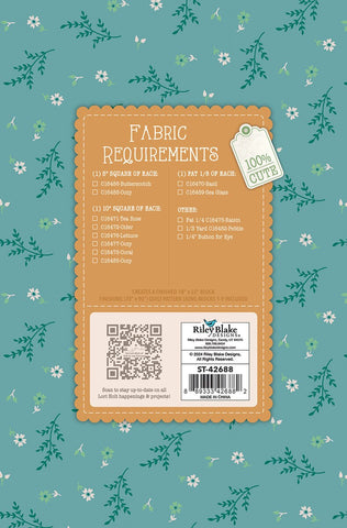 Gentler Times Gentle Goose #8 Quilt Seeds Pattern by Lori Holt of Bee in my Bonnet