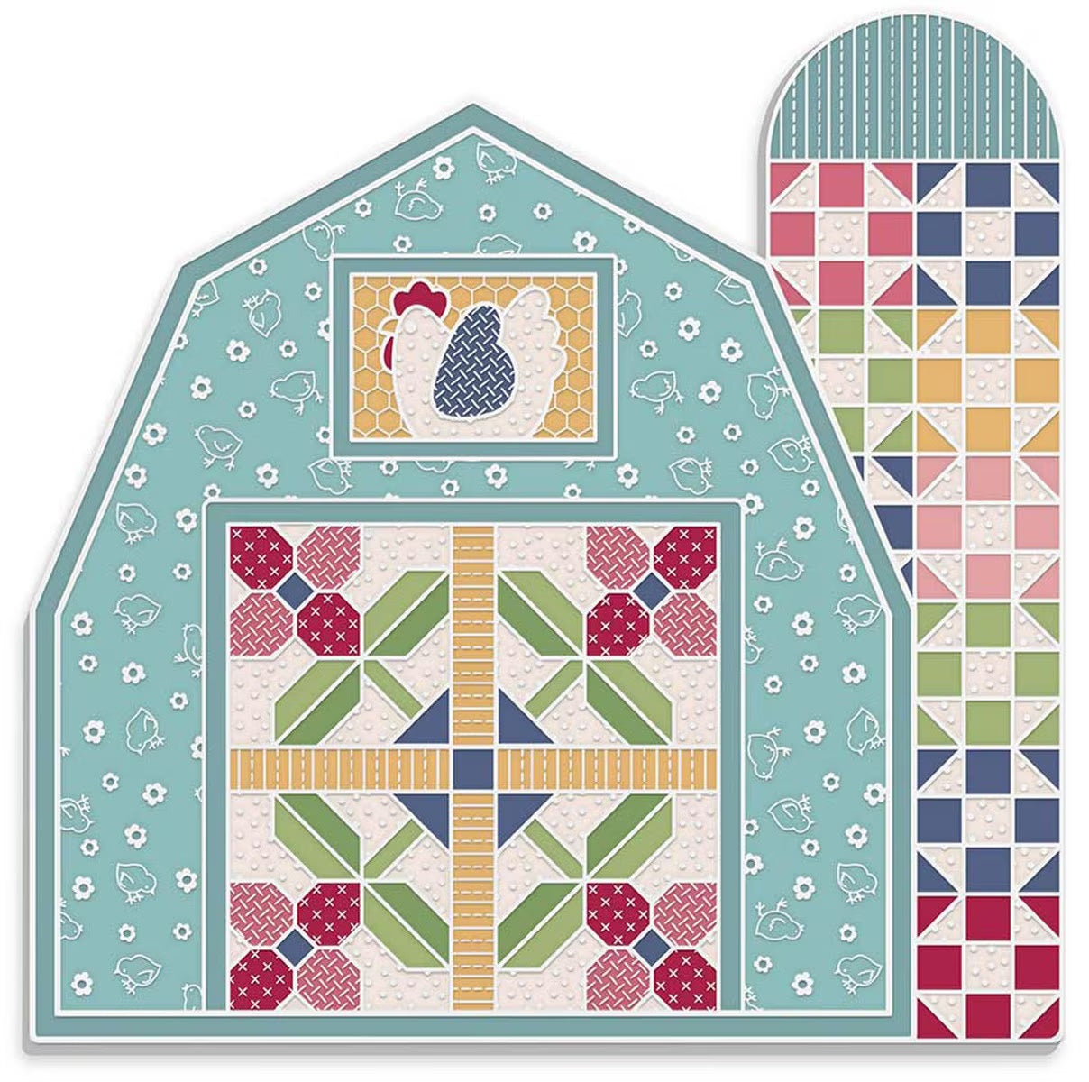 Farmer's Daughter Barn Scissor Minder by Lori Holt