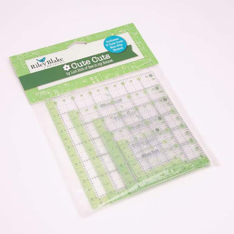 Cute Cuts Square Ruler Pack Set by Lori Holt