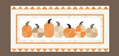 Agatha Road Pumpkins In A Row Table Runner Kit