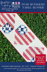 Star Spangled Table Runner Pattern By The Tipsy Needle