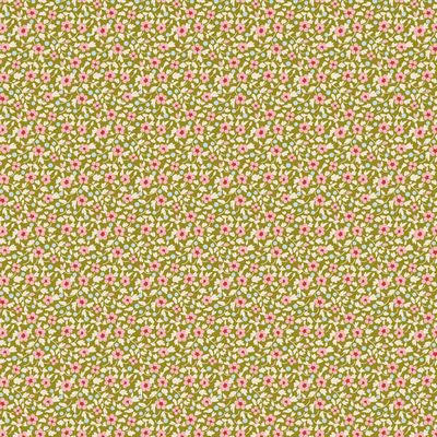 Creating Memories Green Brie Yardage by Tilda for Tilda Fabrics 