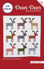 Dear Deer Quilt Pattern by Sew Mariana