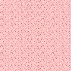 Frost And Flurry Pink Frosted Berries Yardage by Sheri McCulley for Poppie Cotton Fabrics