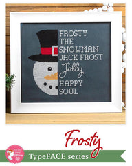 Frosty TypeFACE Cross Stitch Pattern by Its Sew Emma